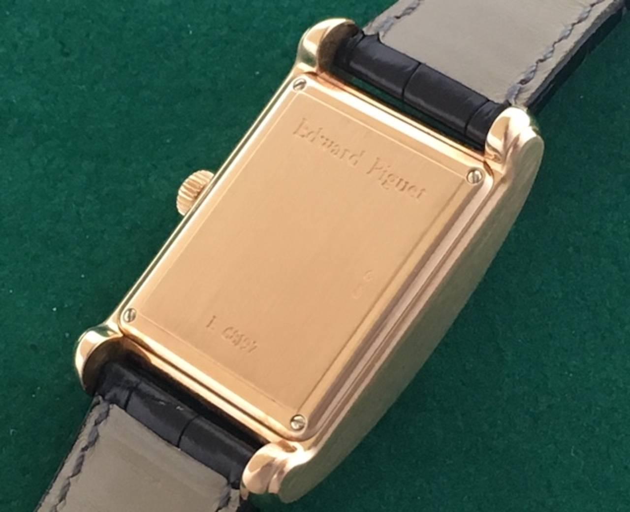 Contemporary Audemars Piguet Edward Piguet Rose Gold Date Automatic Wristwatch For Sale