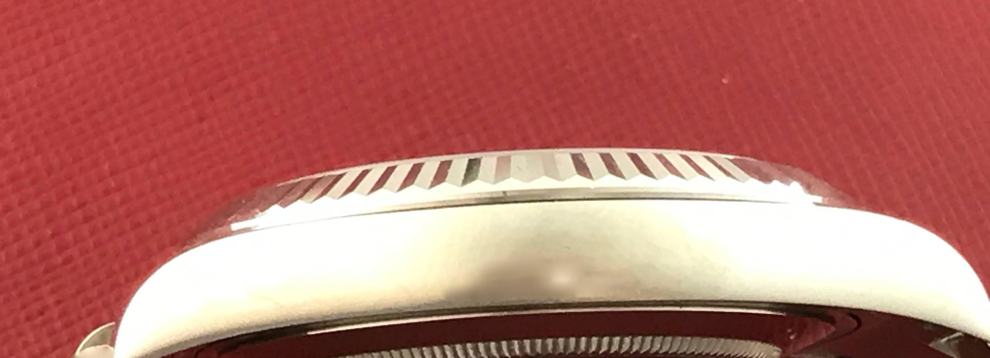 Men's Rolex White Gold President Day-Date II Automatic Wristwatch Ref 218239