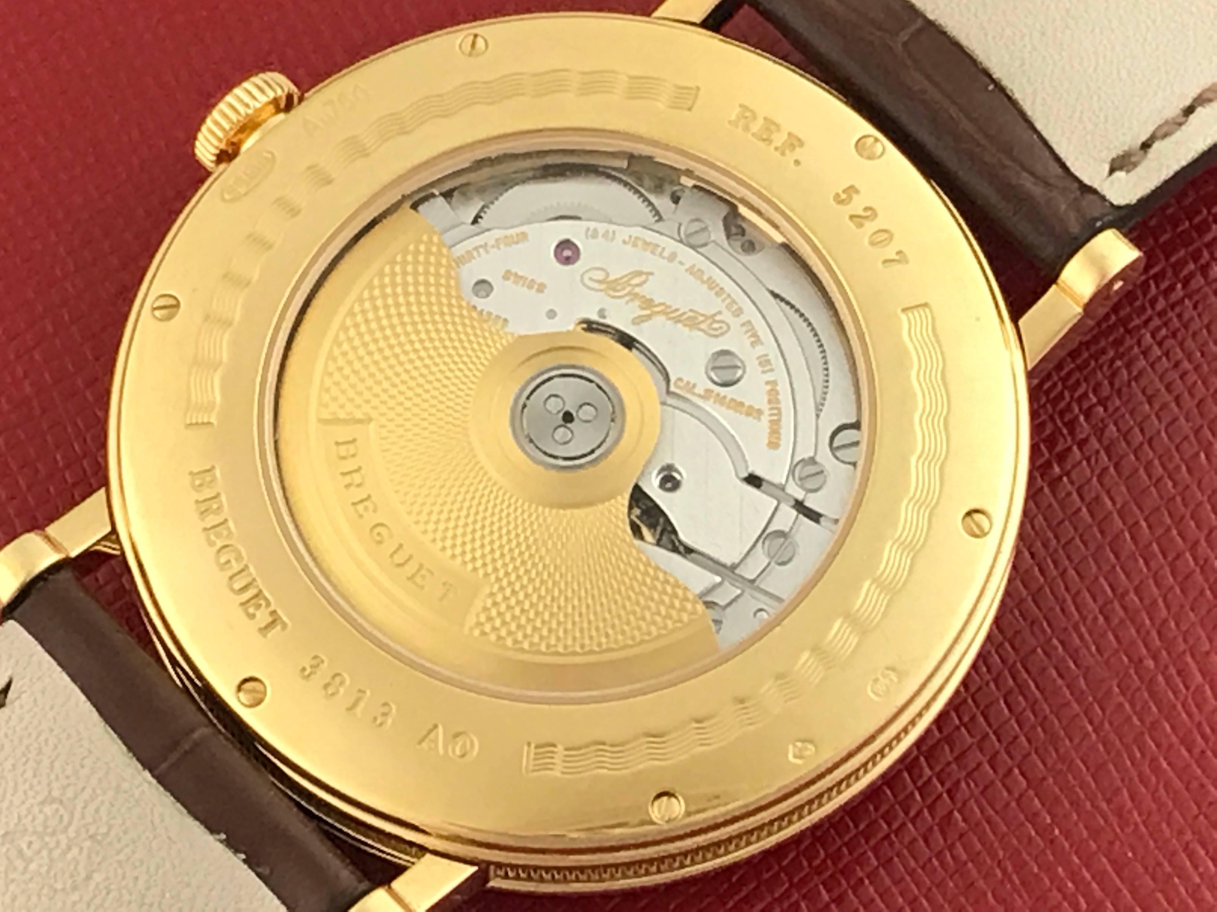 Breguet Yellow Gold Classique Power Reserve Automatic Wristwatch  1
