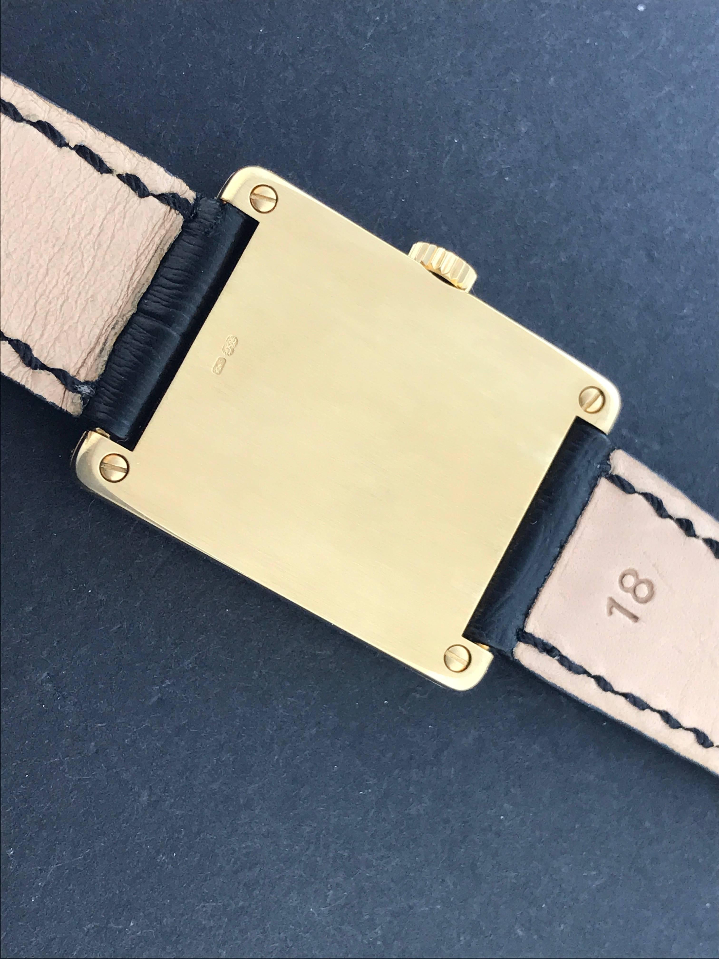 Patek Philippe Yellow Gold Gondolo Manual Wind Wristwatch Ref 5010 In Excellent Condition In Dallas, TX