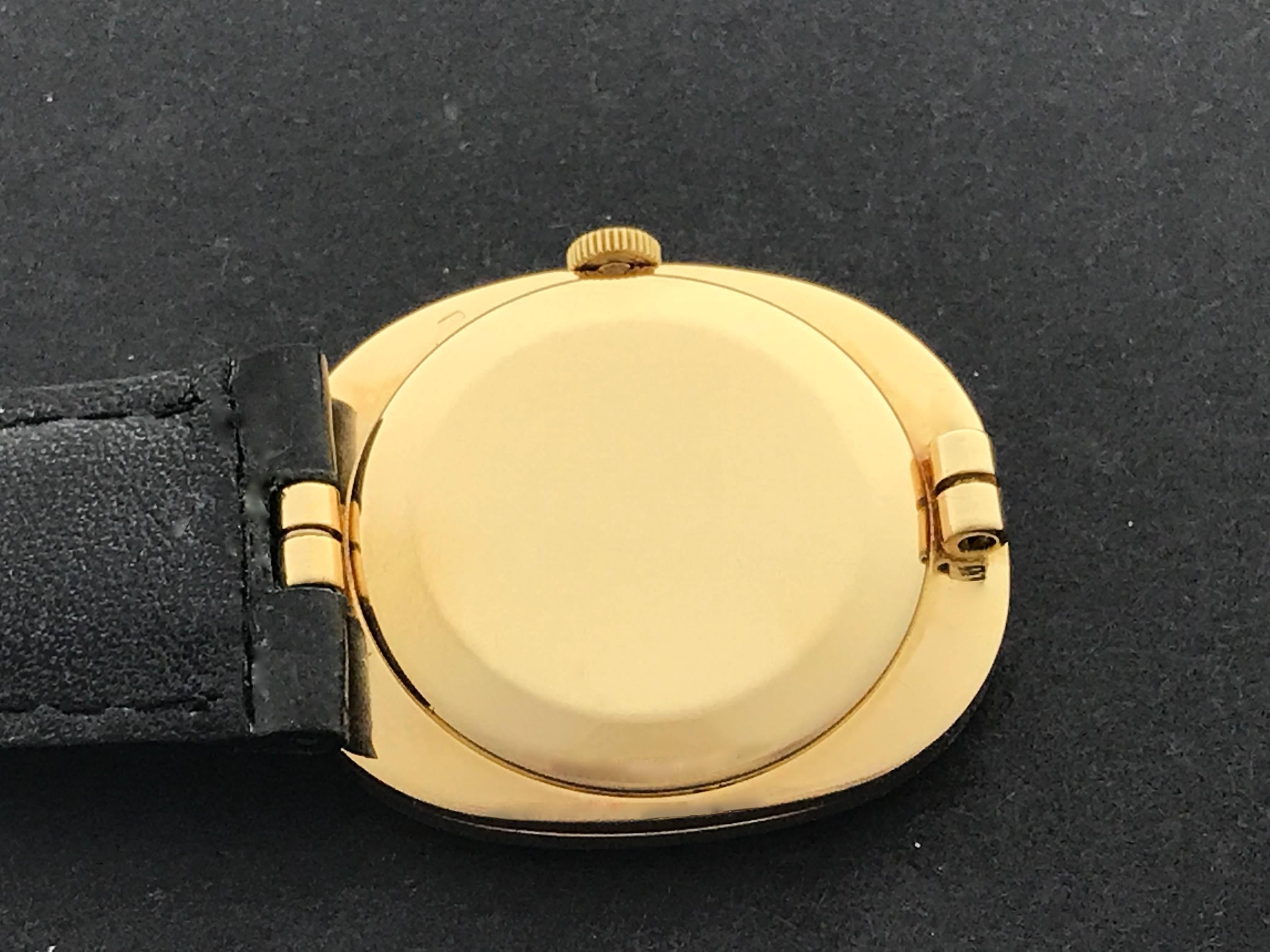 Men's Patek Philippe Yellow Gold Ellipse Manual Wind Wristwatch Ref 3548
