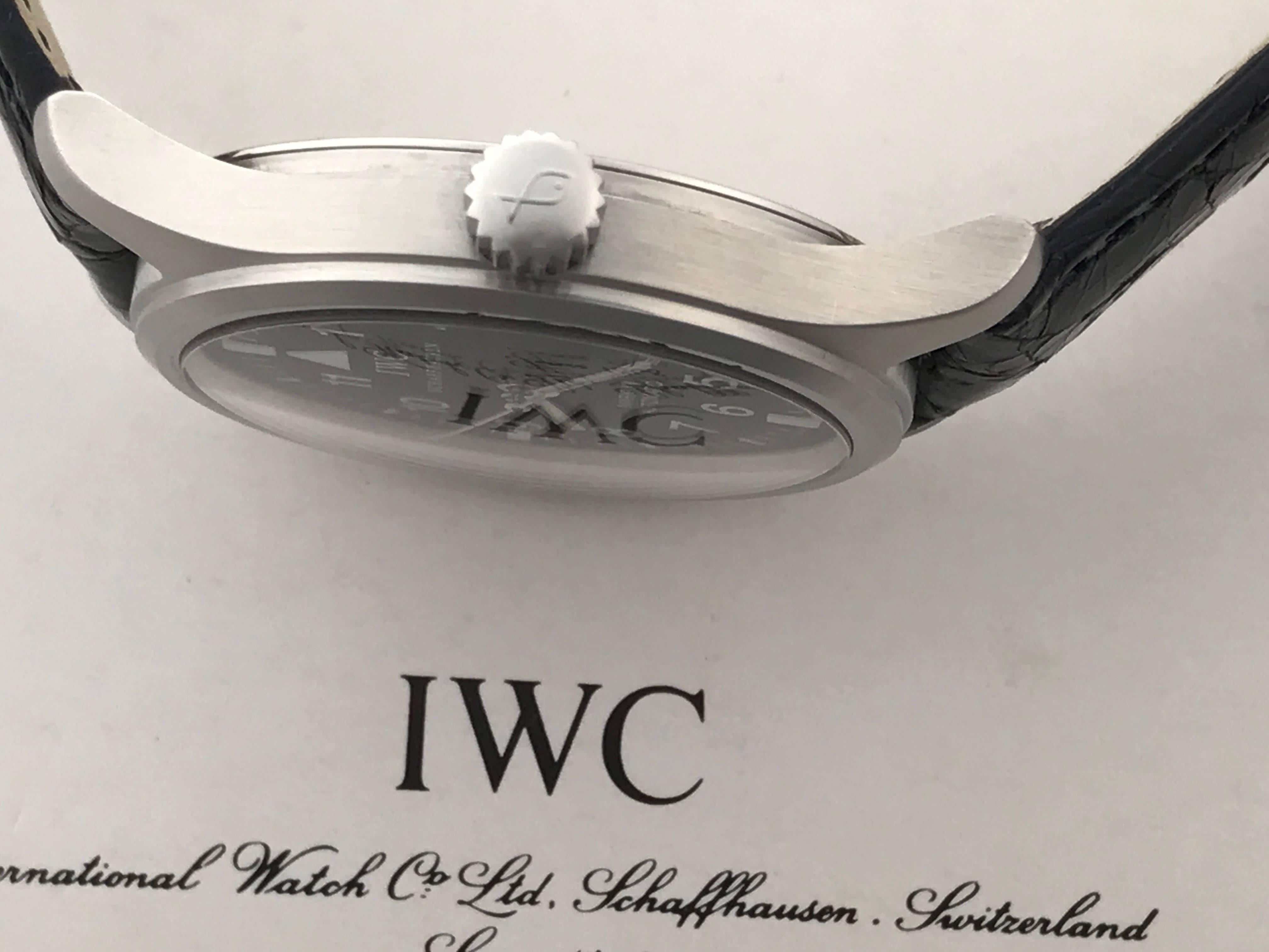 Montre-bracelet automatique IWC Mark XV en acier inoxydable Réf. 3253,001  Neuf à Dallas, TX
