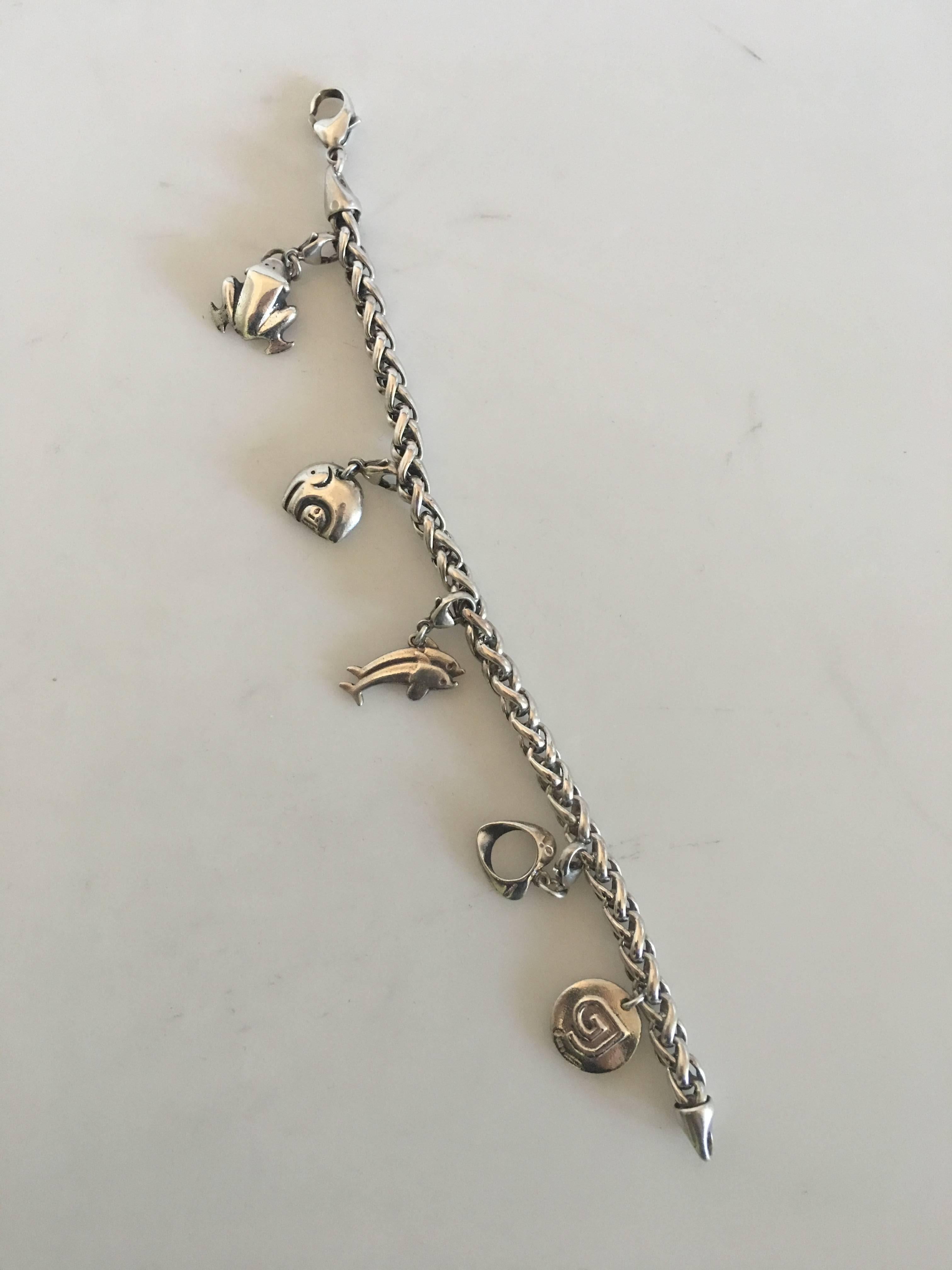 georg jensen charm bracelet