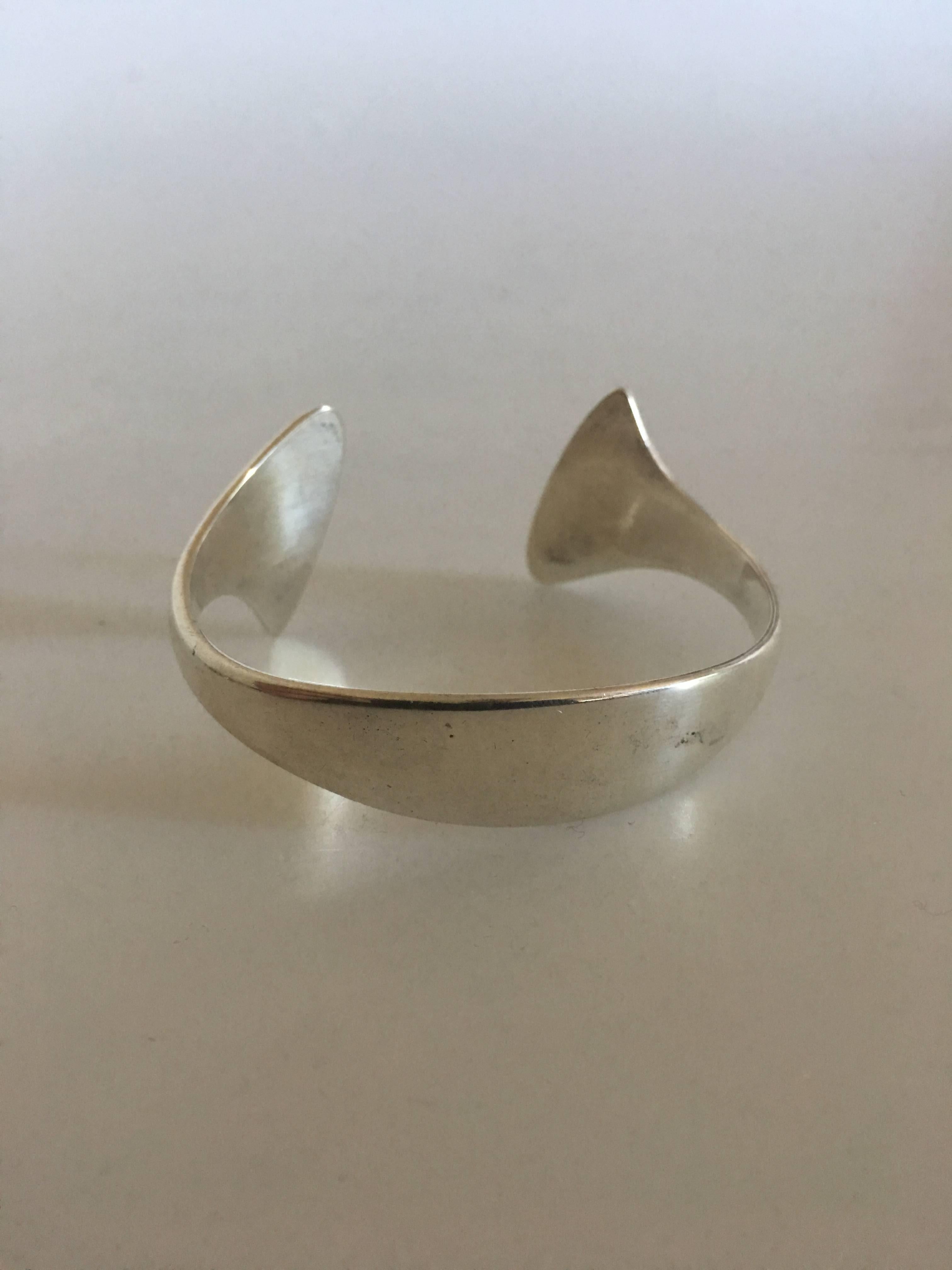 Modern Hans Hansen Sterling Silver Bracelet No. 213