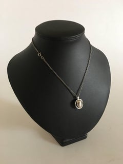 Georg Jensen Sterling Silver Annual Pendant, 1988