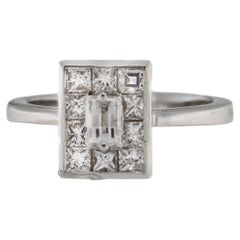 Diamonds 18 Karat White Gold Engagement Rings