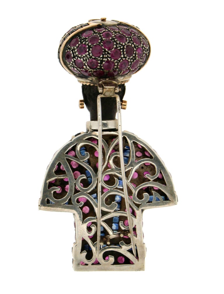 Blackmoor Gold 14 Carat Brooch at 1stDibs