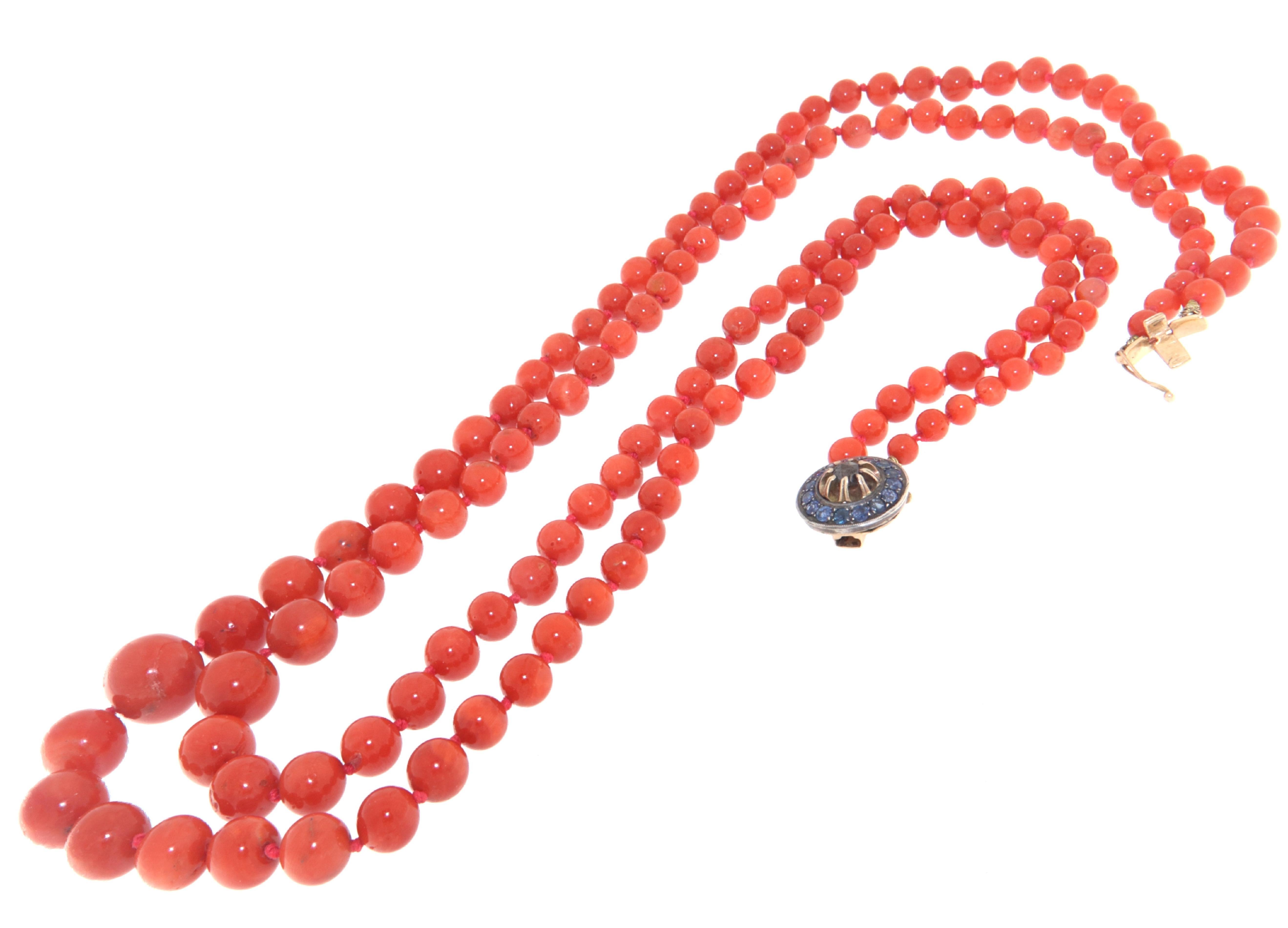 sardinian coral necklace