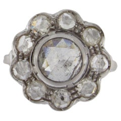 Handcraft Diamonds 18 Karat White Gold Engagement Ring