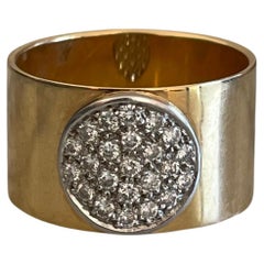 Anello "Anthea" in oro 18 carati con diamanti di Jean Dinh Van del 1980