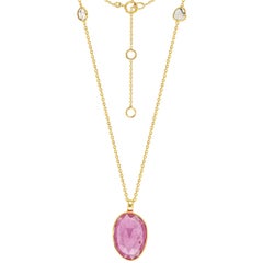 White Diamond Chain Necklaces