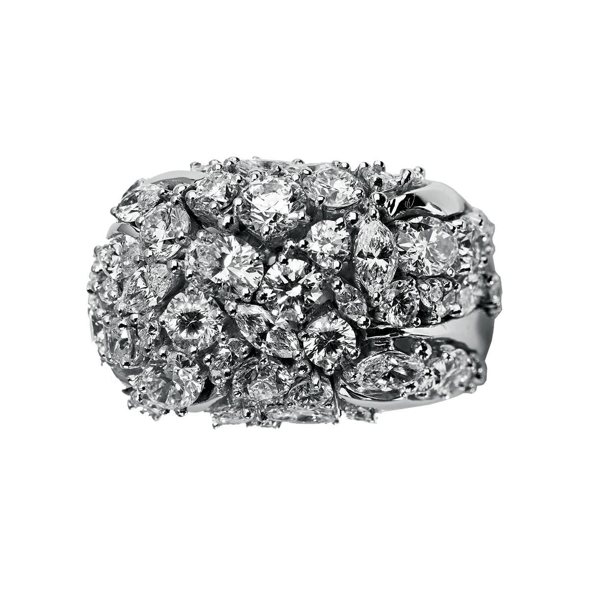 Contemporary Monseo 'Arbre' Diamond White Gold Ring For Sale