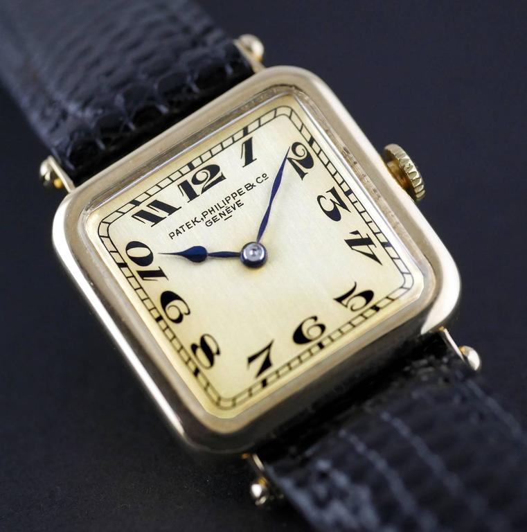 18ct Patek Philippe wristwatch dated 1917 at 1stDibs