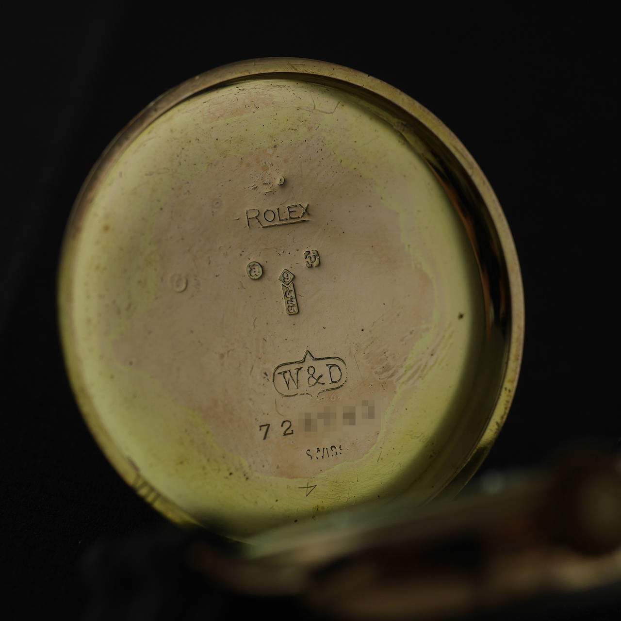 Rolex Rose Gold Officer's Wristwatch 1916 2
