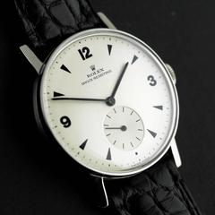 Rolex Stainless Steel Precision Shock Resisting Wristwatch c1945