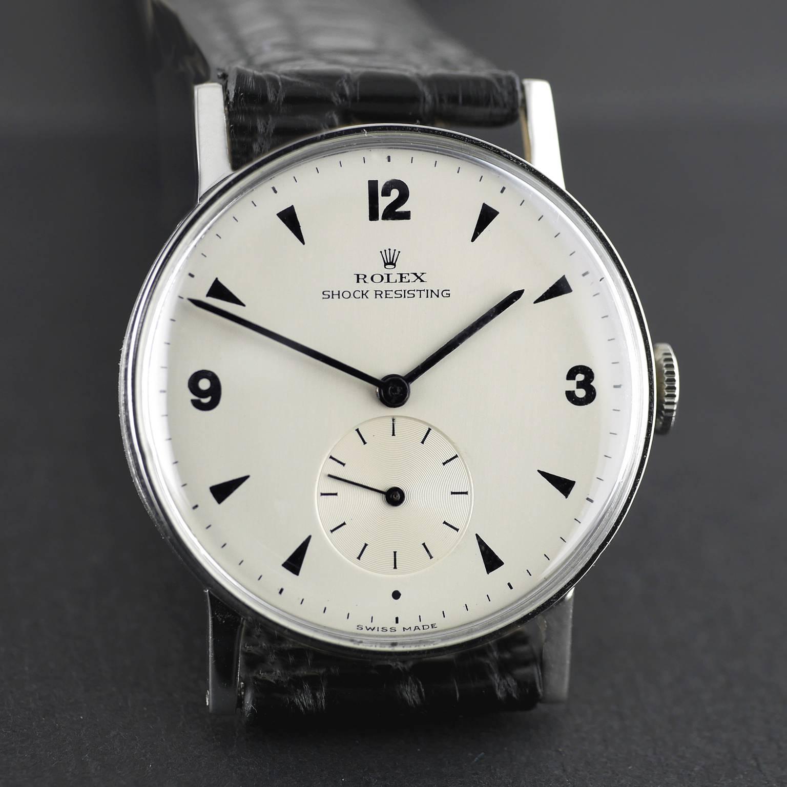 rolex shock resisting