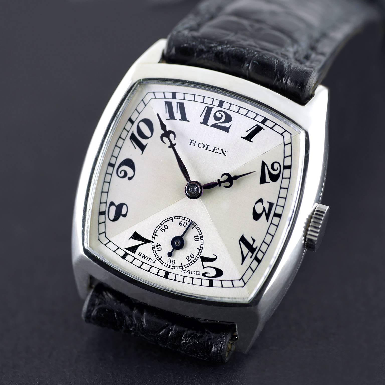 sterling silver wrist watch