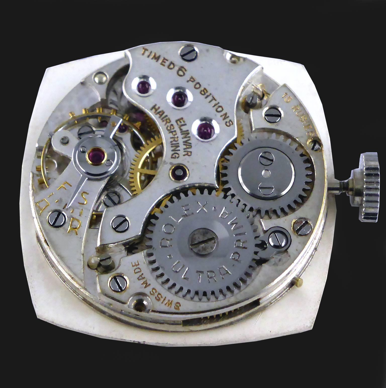Rolex Sterling Silver Wristwatch, 1930 2