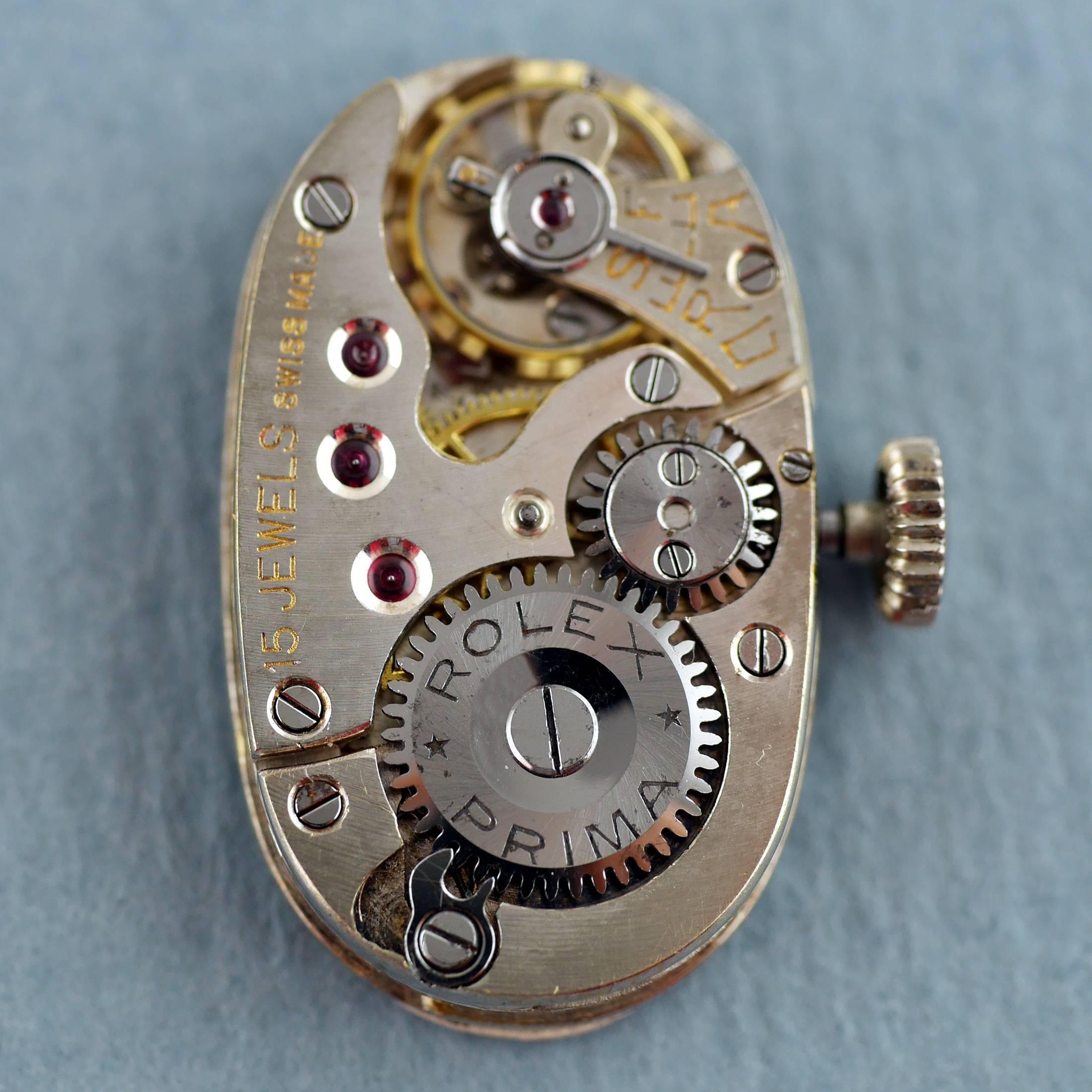 Rolex Ladies White Gold Diamond Wristwatch, 1924 2