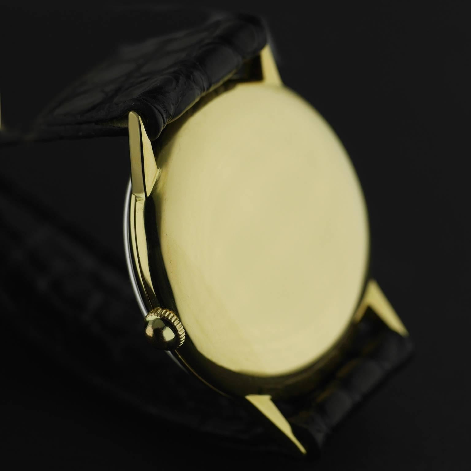 Rolex Yellow Gold Precision Wristwatch, circa 1958 3