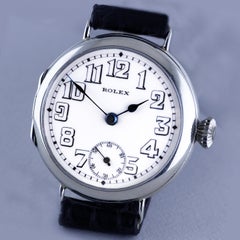 Rolex Silver Officers Trench Watch, 1916