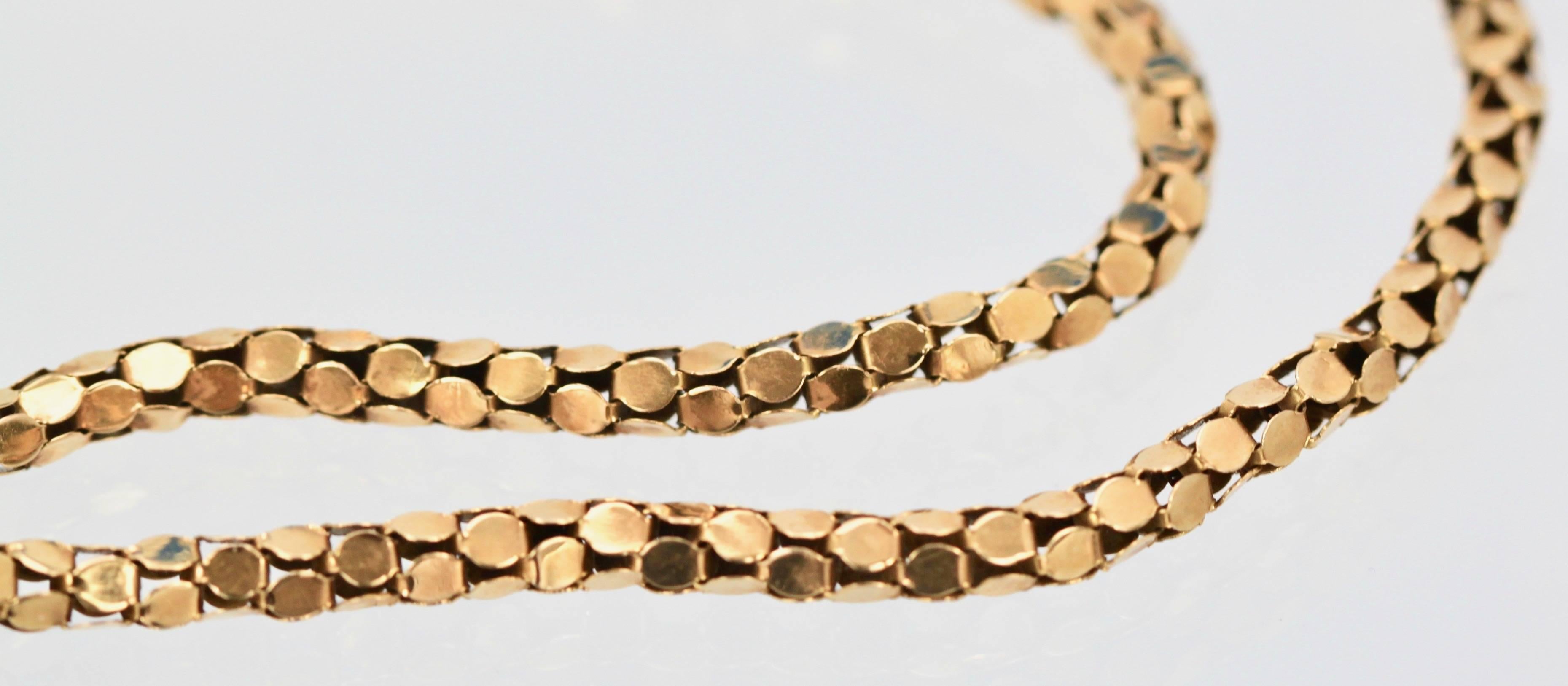 serpent necklace gold