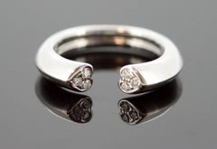 Tiffany & Co. ‘Paloma Picasso’, 18 Karat White Gold Ladies Ring with Diamonds