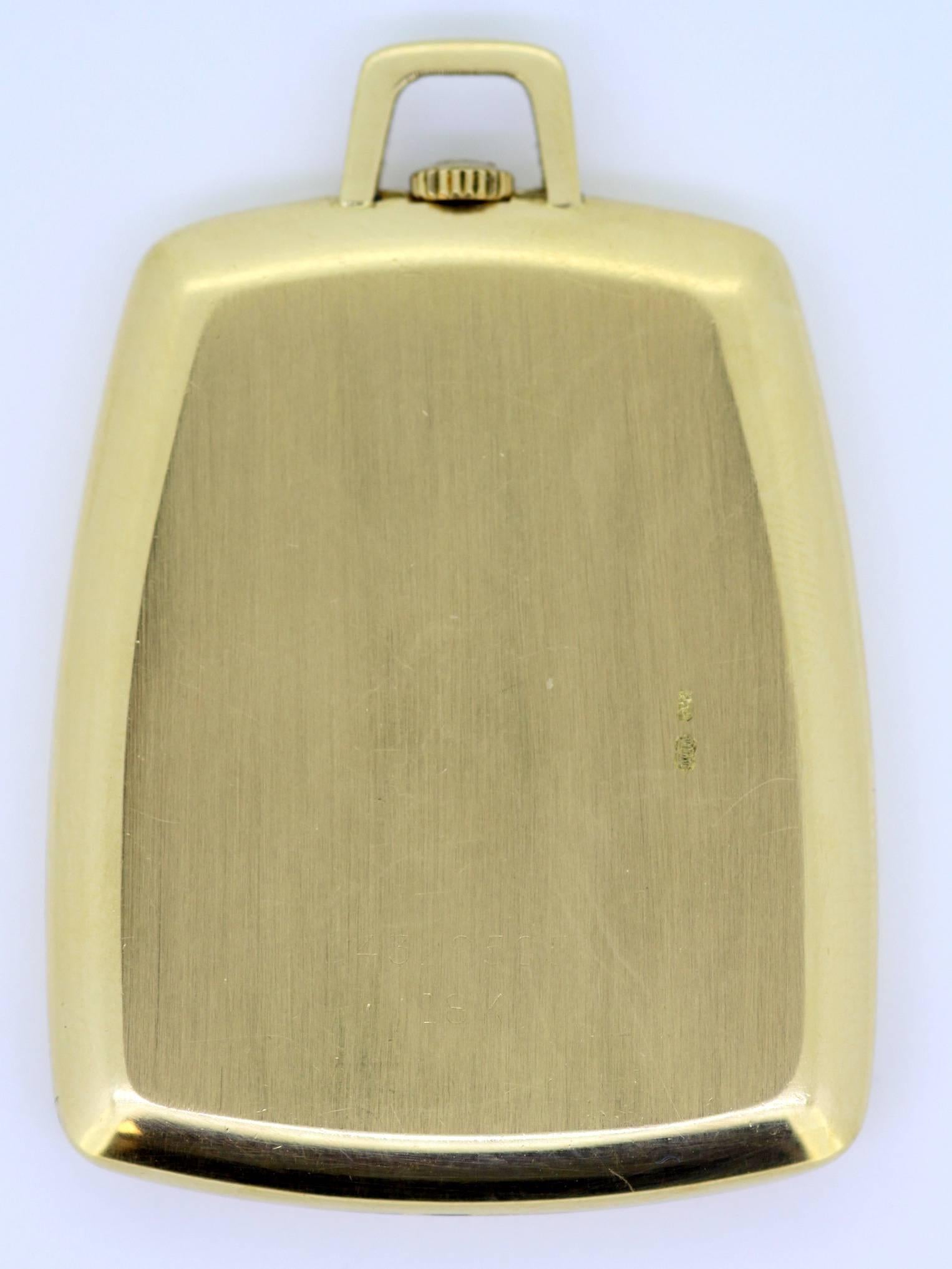 Montre de poche vintage Rolex Cellini en or jaune 1