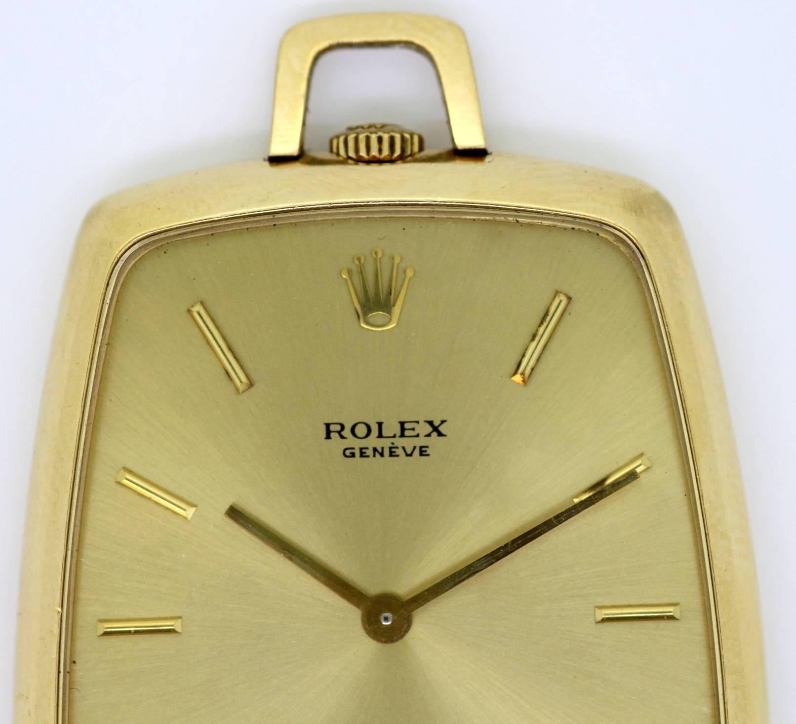 montre rolex de poche