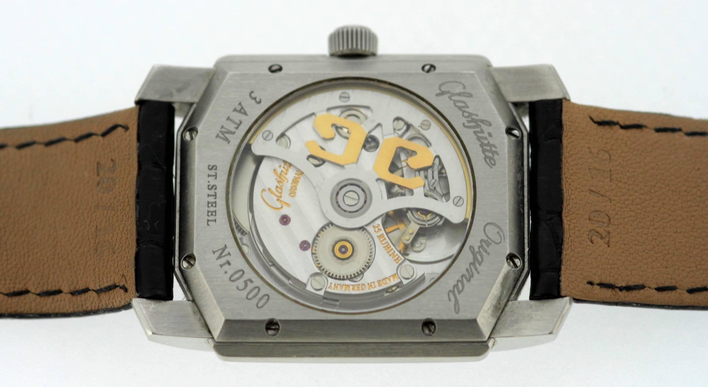 Glashutte Original 1/SA Stainless Steel Watch 2