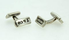 Tiffany & Co. "1837" Collection Sterling Silver Cufflinks, 1997