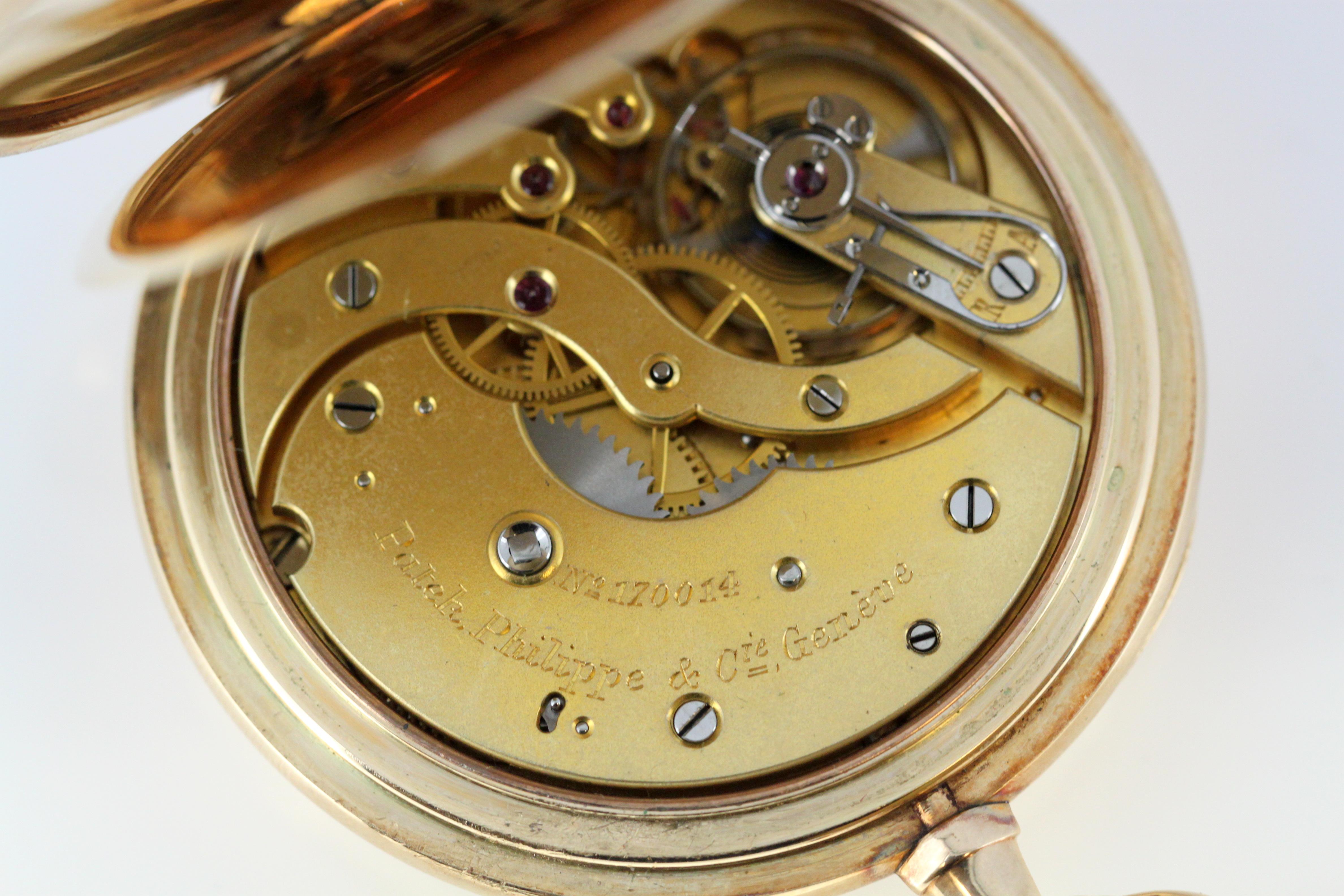 Vintage Patek Philippe 14 Karat Gold Pocket Watch, Switzerland, 1970s 7