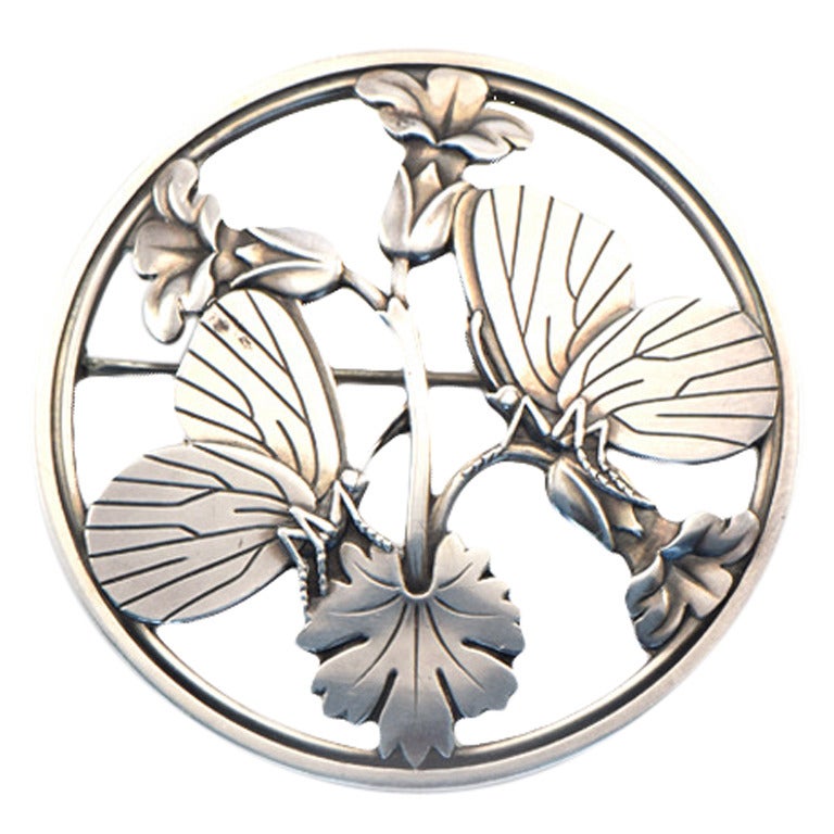 Sterling Silver Jensen Brooch