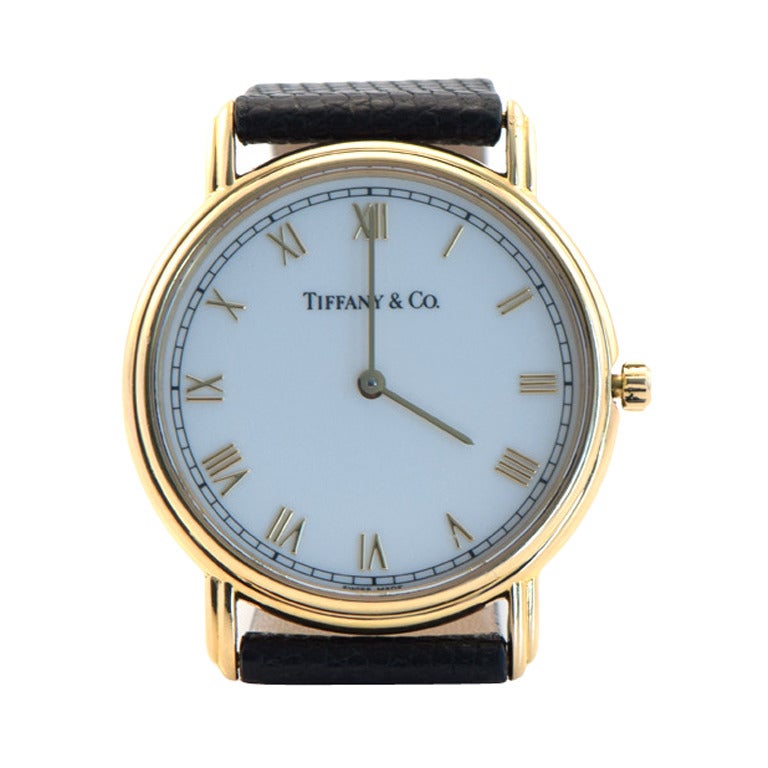 Tiffany & Co. Yellow Gold Wristwatch