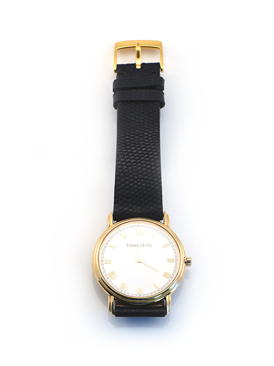 Tiffany & Co. Yellow Gold Wristwatch 1