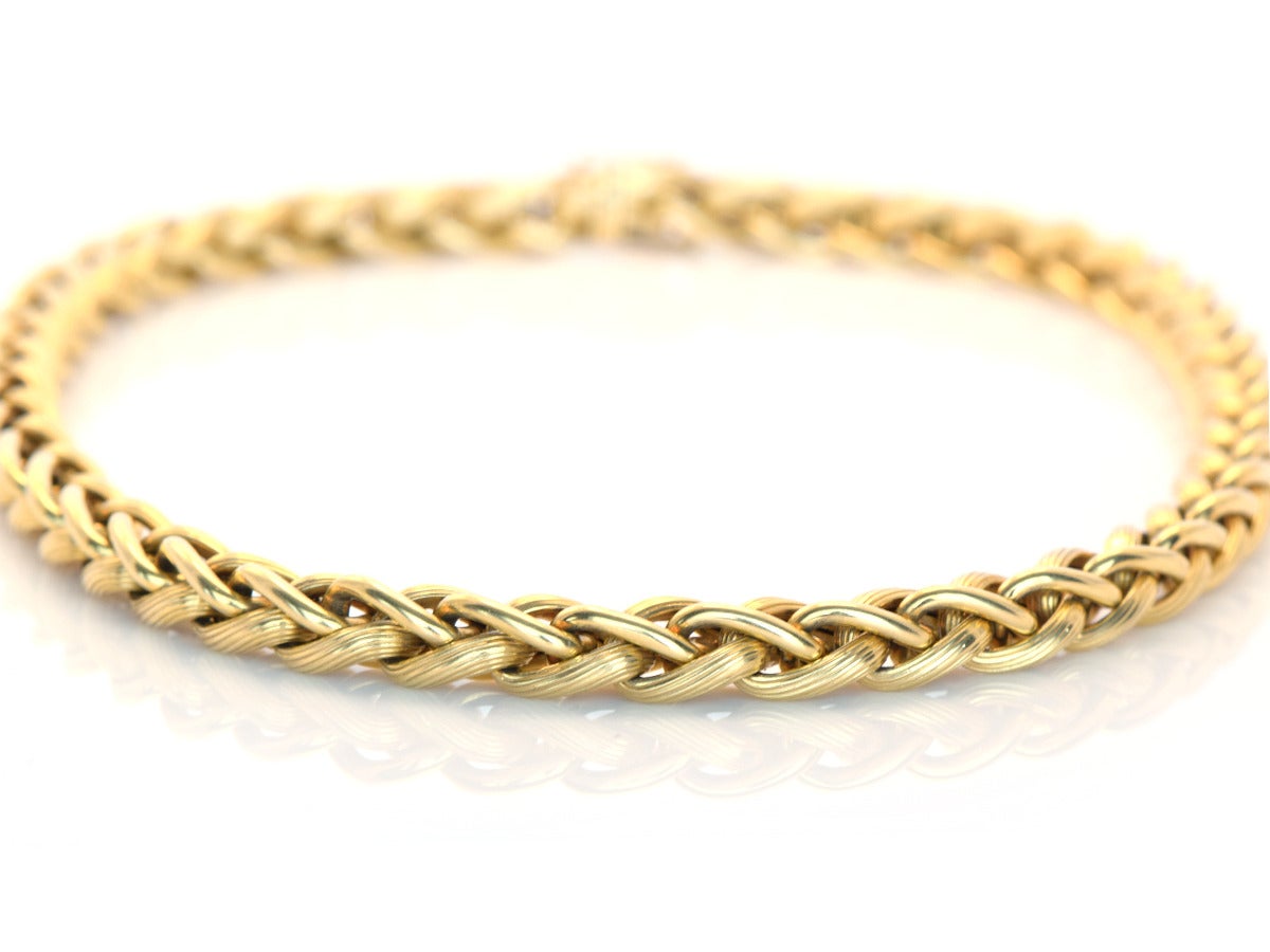 Gold Chain Link Necklace In Excellent Condition For Sale In San Francisco, CA