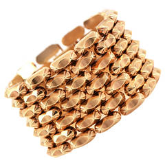 1940s Gold Retro Bracelet