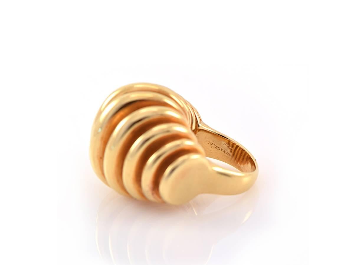 1970s Tiffany & Co. Gold Ring For Sale 2