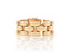 1940s American Retro Gold Bracelet