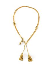 19th C. English Gold Tassel Necklace