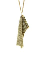 Late 19th Century Chainmail Gold Pouch Pendant