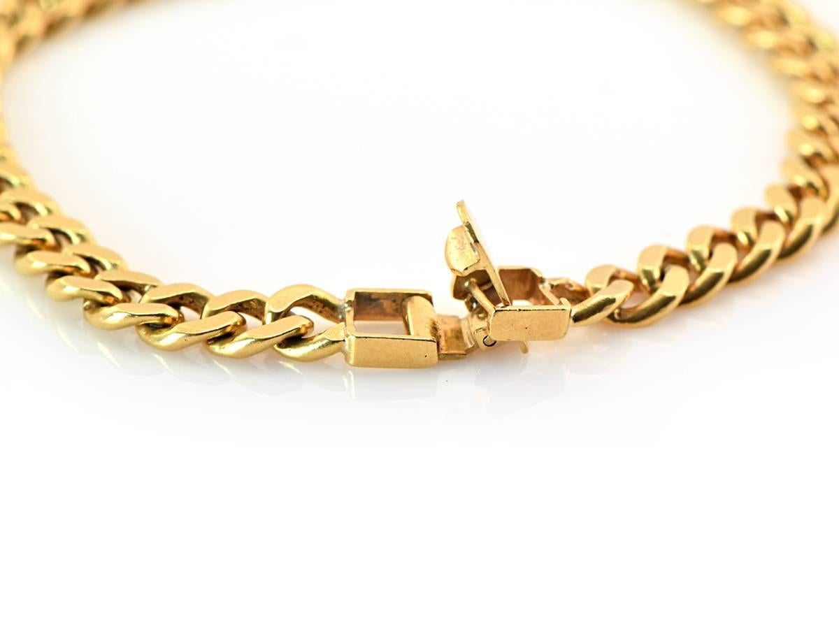 1970s Men's Gold Bracelet 1
