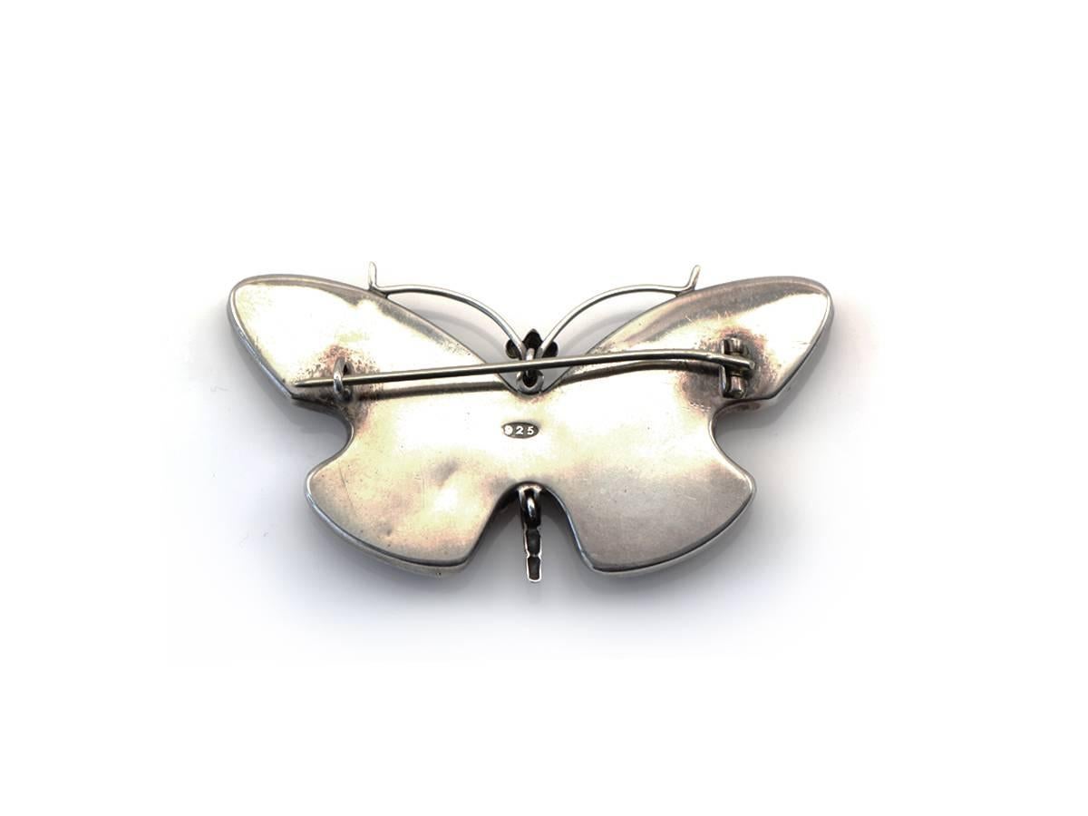 1920 Butterfly Wing Brooch 2