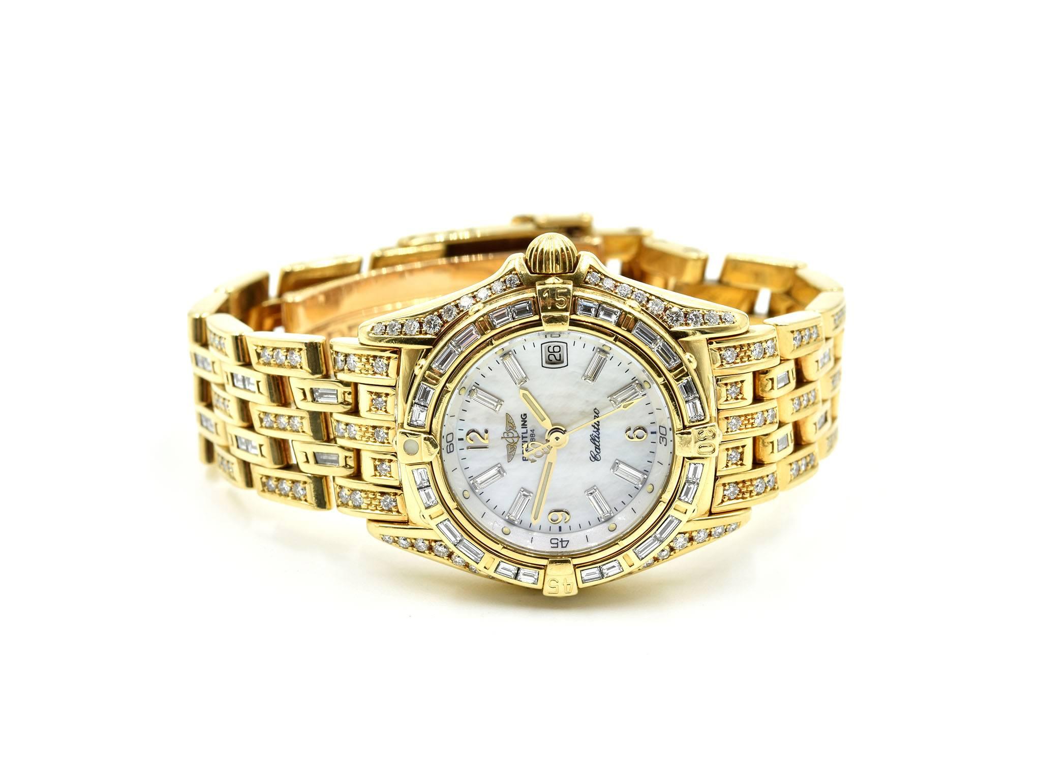 breitling callistino ladies watch