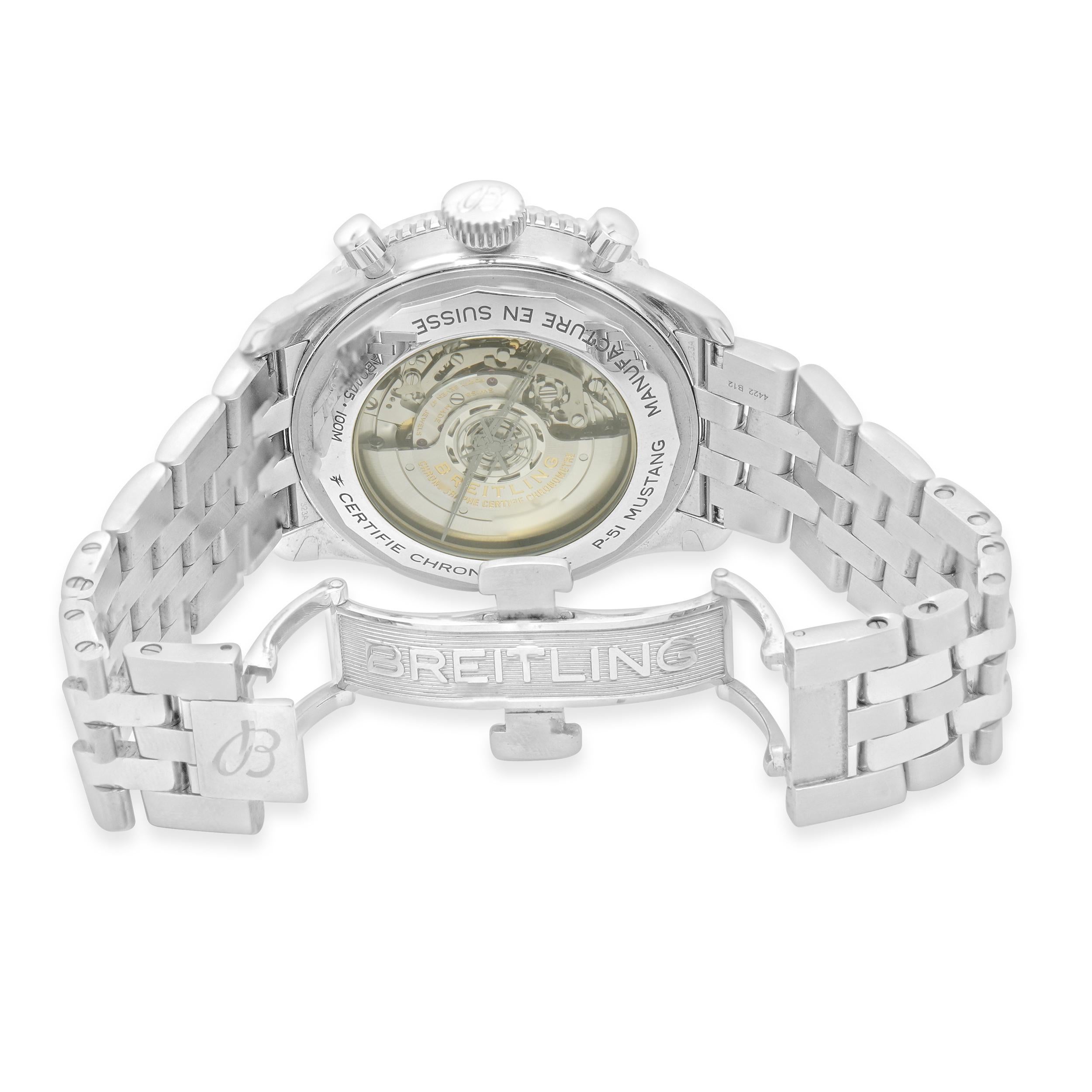 da uomo o donna Breitling Super AVI B04 in acciaio inossidabile in vendita