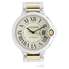 Ballon Bleu 36 en acier inoxydable et or jaune 18 carats de Cartier