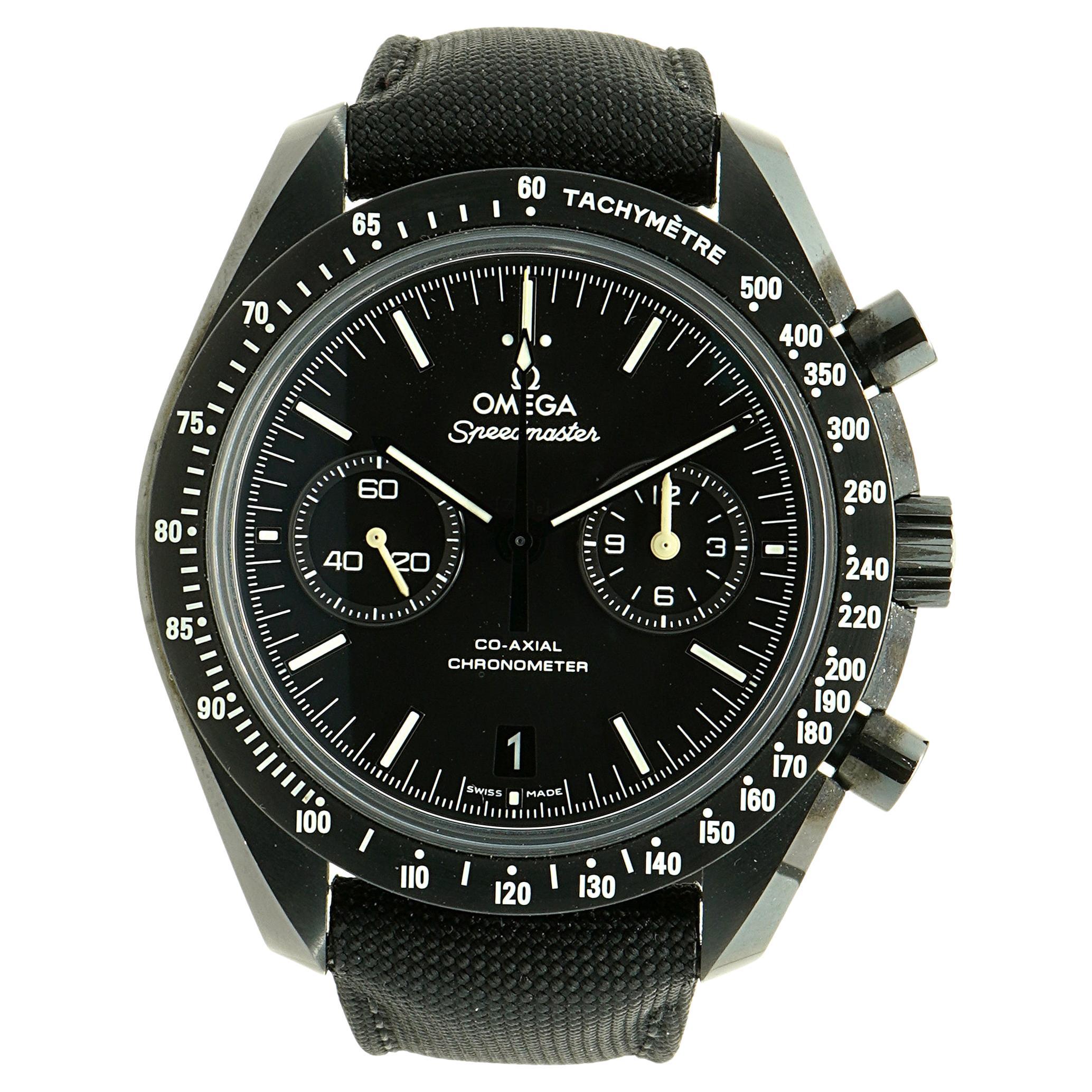 Omega Black Ceramic Speedmaster Dark Side of The Moon