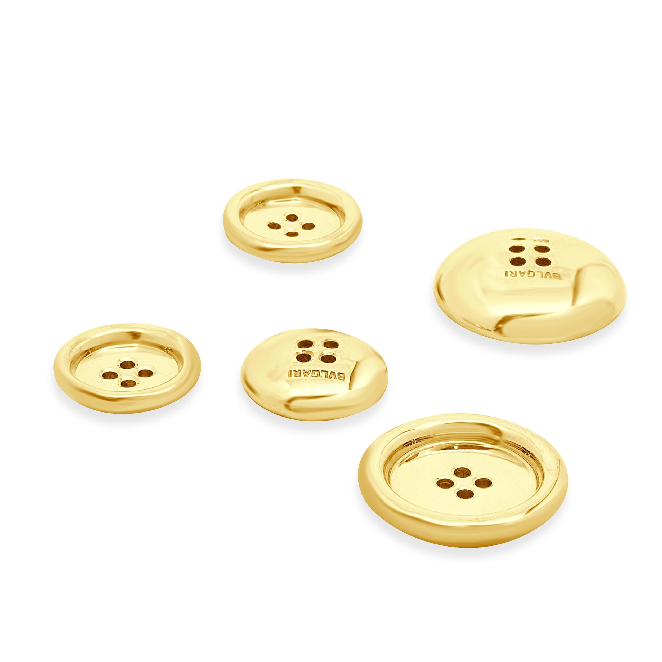 Design/One Bulgari
Matériau : Or jaune 18K
Poids : 37,55 grammes