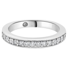 Bracelet en or blanc 14 carats avec diamants