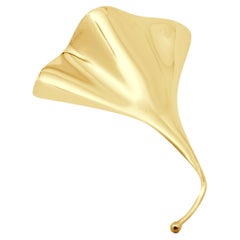 Broche de raya de Penny Preville en oro amarillo de 14K